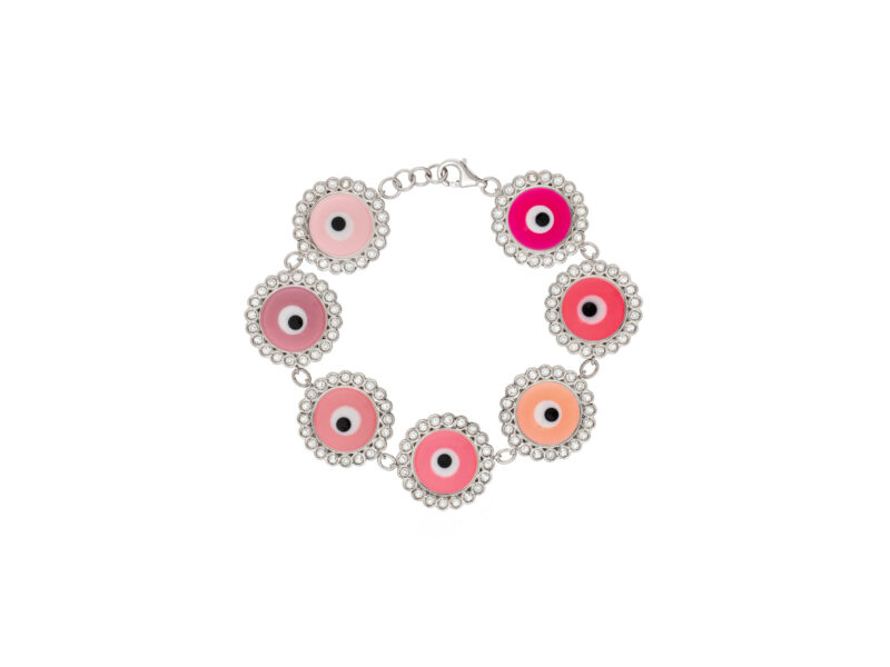 Pulseira Clássica Max - Degradê de Rosa