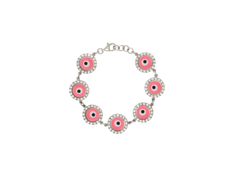 Pulseira Clássica Mini - Rosa Chiclete