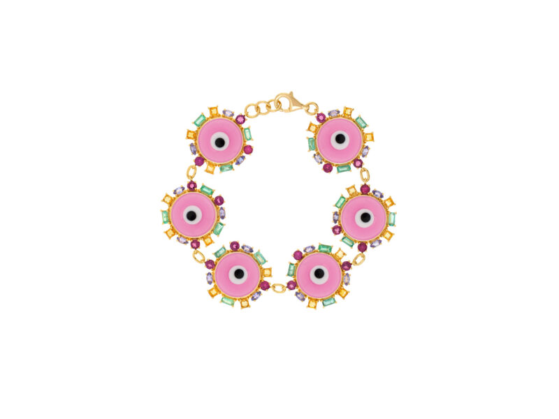 Pulseira Geométrica - Rosa