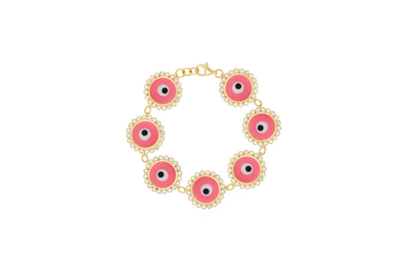 Pulseira Clássica Max - Rosa chiclete