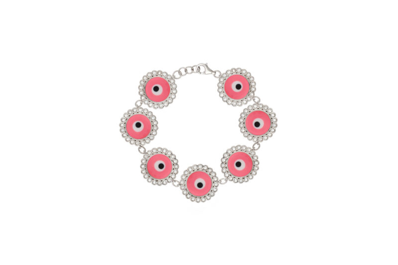 Pulseira Clássica Max - Rosa chiclete