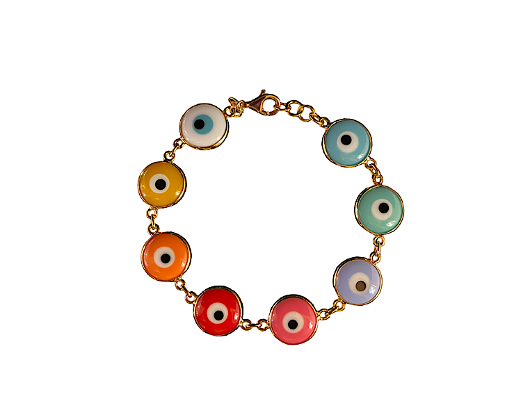 Pulseira Olho Grego Max - Colorida