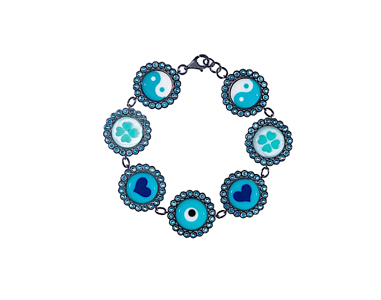 Pulseira Linha Arquétipos - Tons de Azul