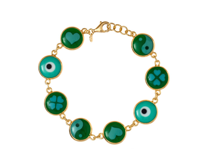 Pulseira Arquétipos Max - Tons Verdes