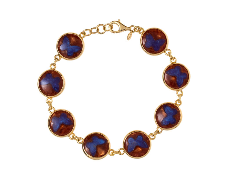 Pulseira Butterfly Max - Azul