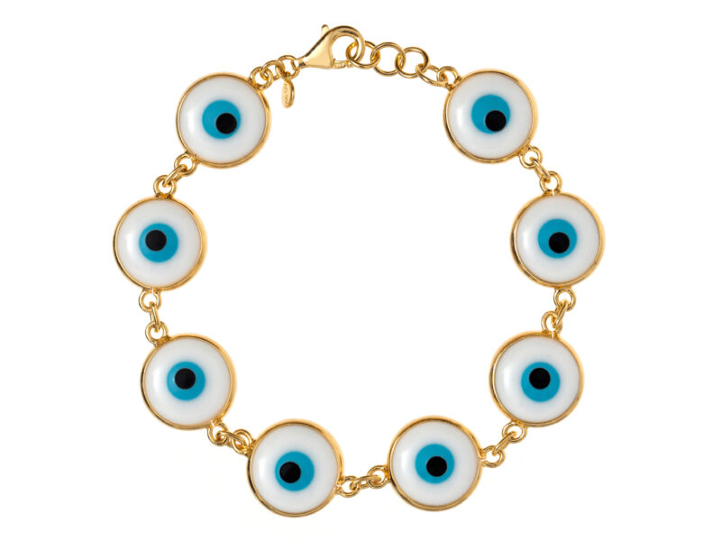 Pulseira Olho Grego Max - Branca
