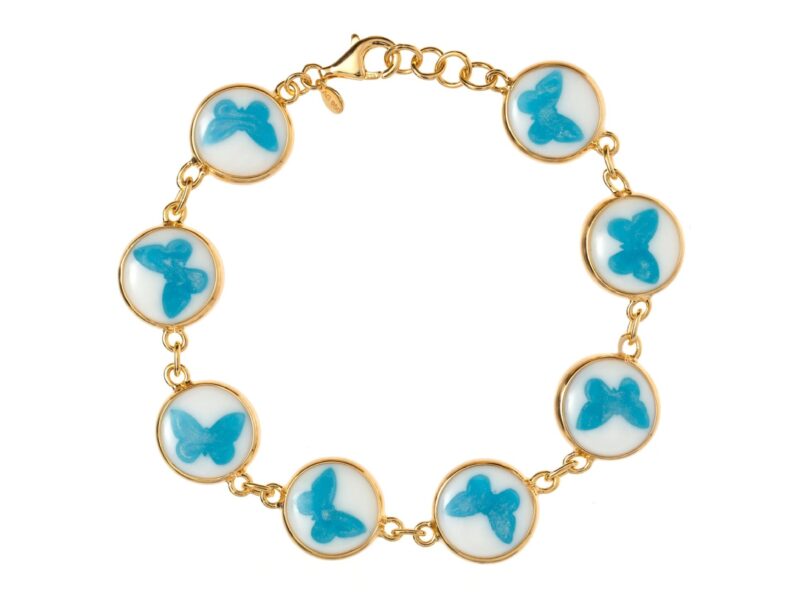 Pulseira Butterfly Max - Borboletas Azuis