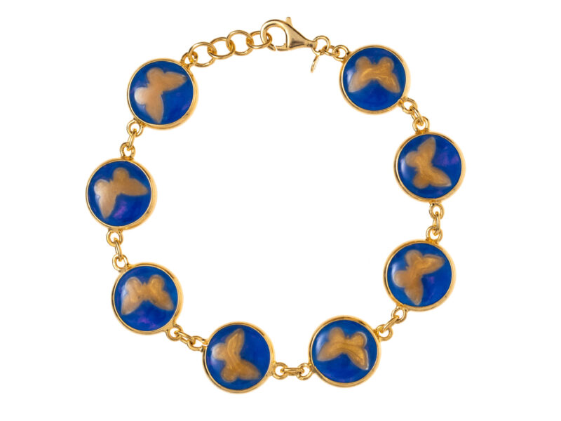 Pulseira Butterfly Max - Borboletas Douradas
