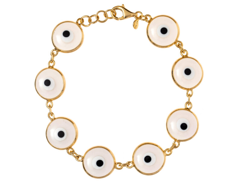 Pulseira Olho Grego Max - Transparente