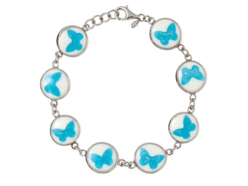 Pulseira Butterfly Max - Borboletas Azuis 2