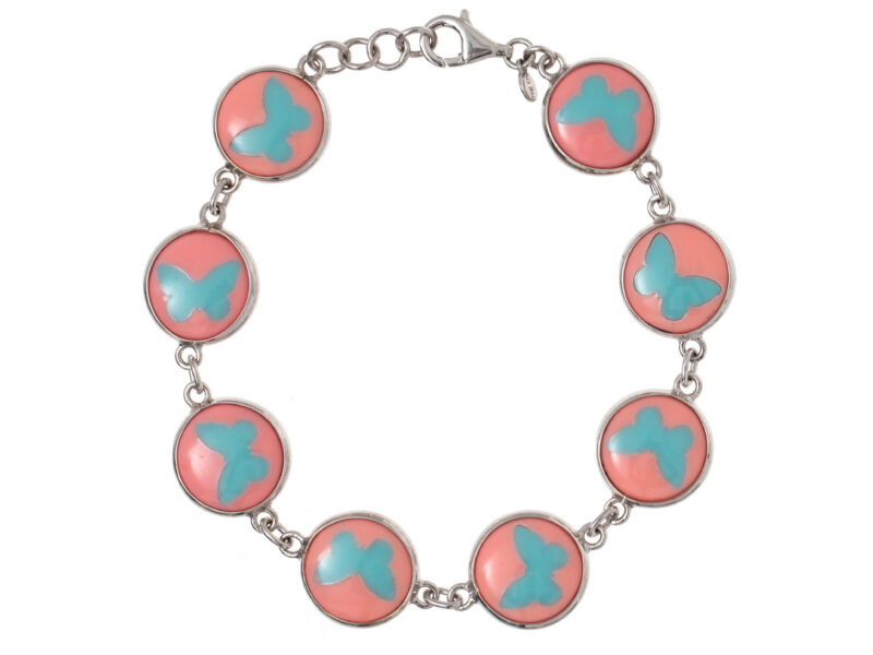 Pulseira Butterfly Max - Borboletas Azuis 3