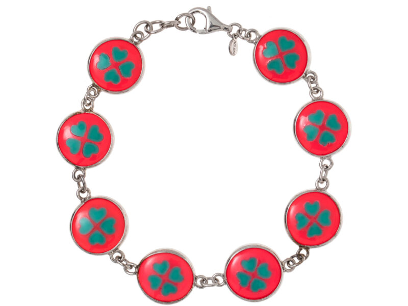Pulseira Trevo Max  - Trevo Azul