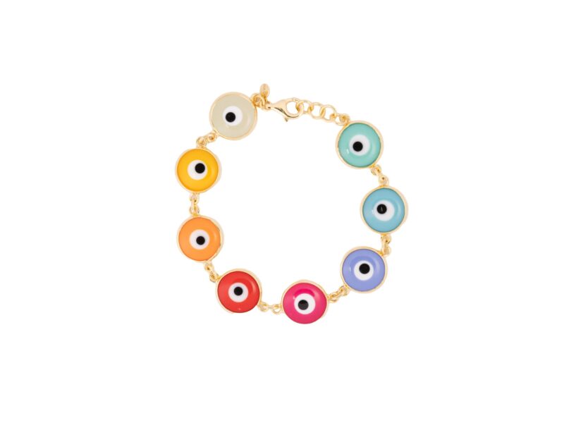Pulseira Olho Grego Max Rainbow