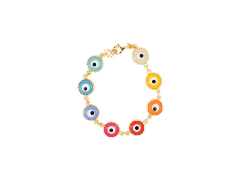 Pulseira Olho Grego Mini Infantil - Rainbow