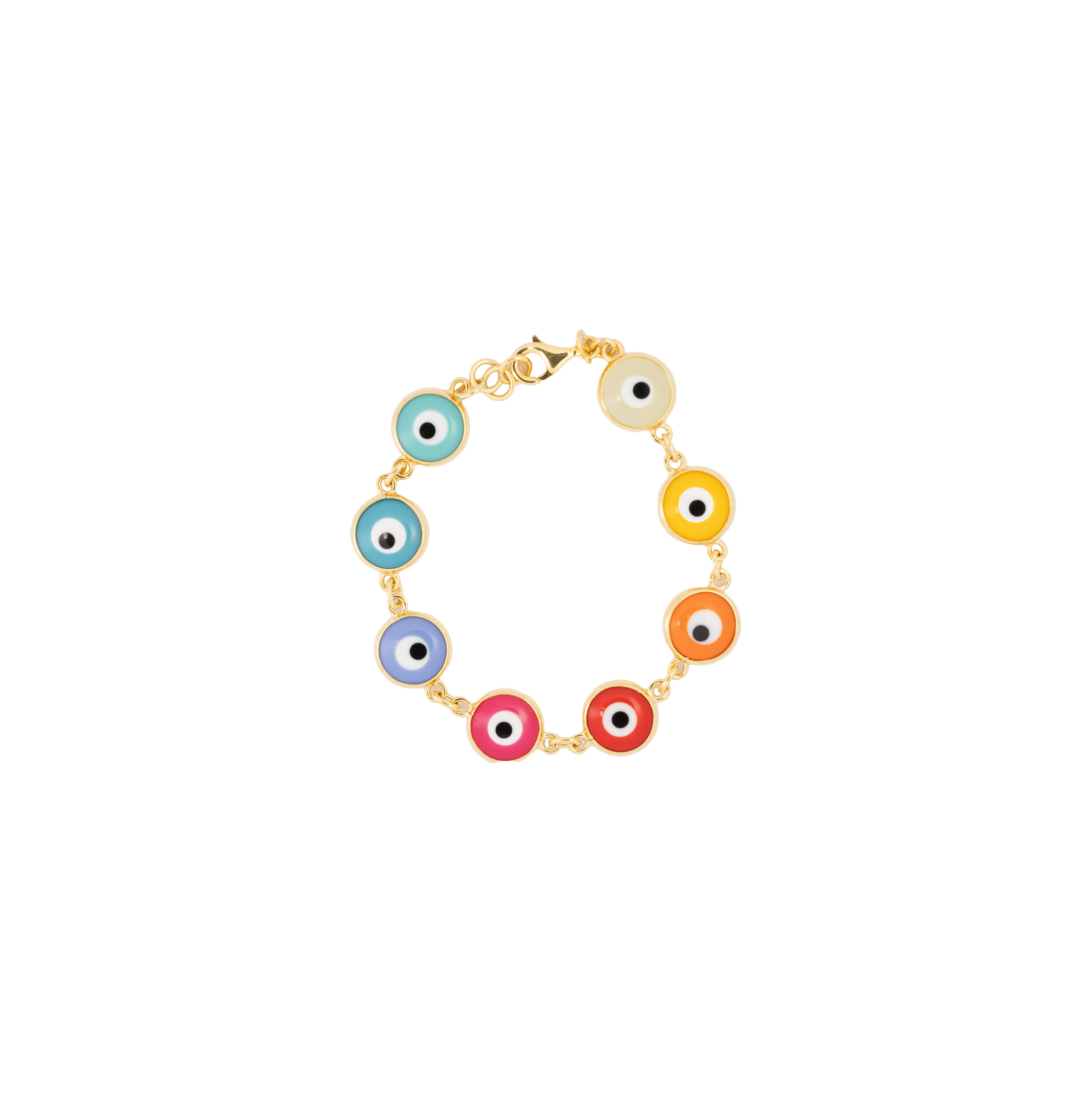 Pulseira Olho Grego Mini Infantil - Rainbow