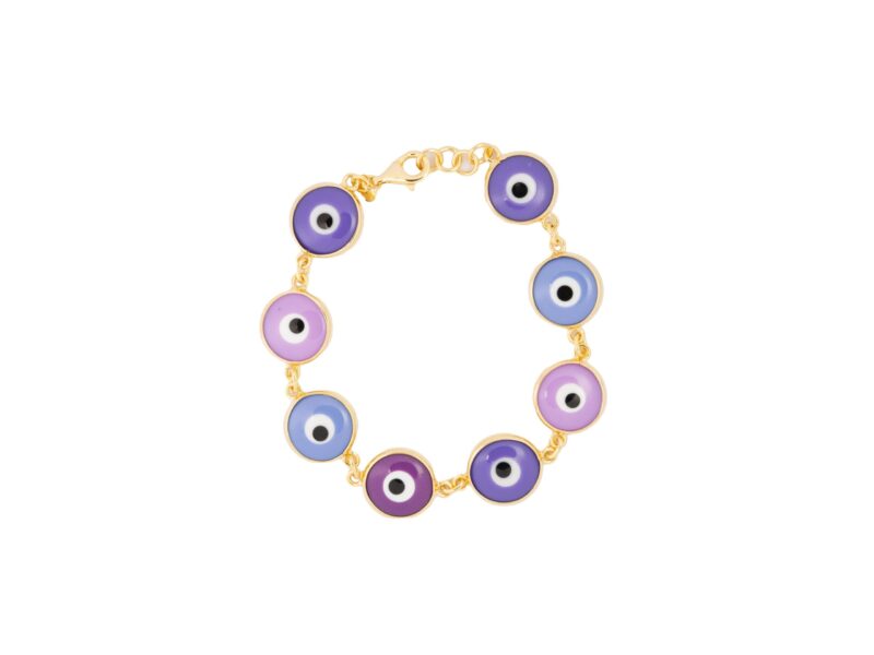 Pulseira Olho Grego Max  - Lavander