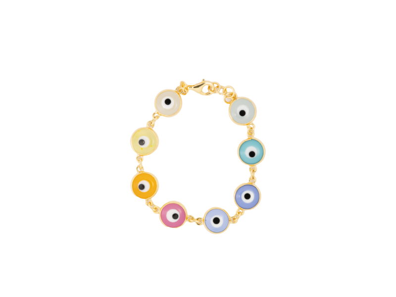 Pulseira Olho Grego Mini Infantil  - Candy