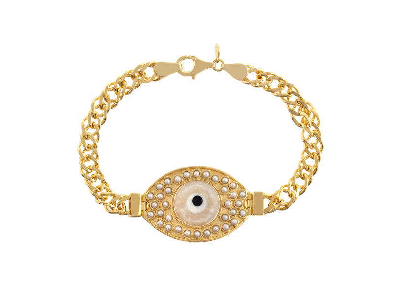 Pulseira Hórus Max Pérola