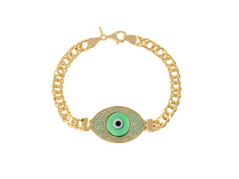 Pulseira Hórus Grumet Max verde