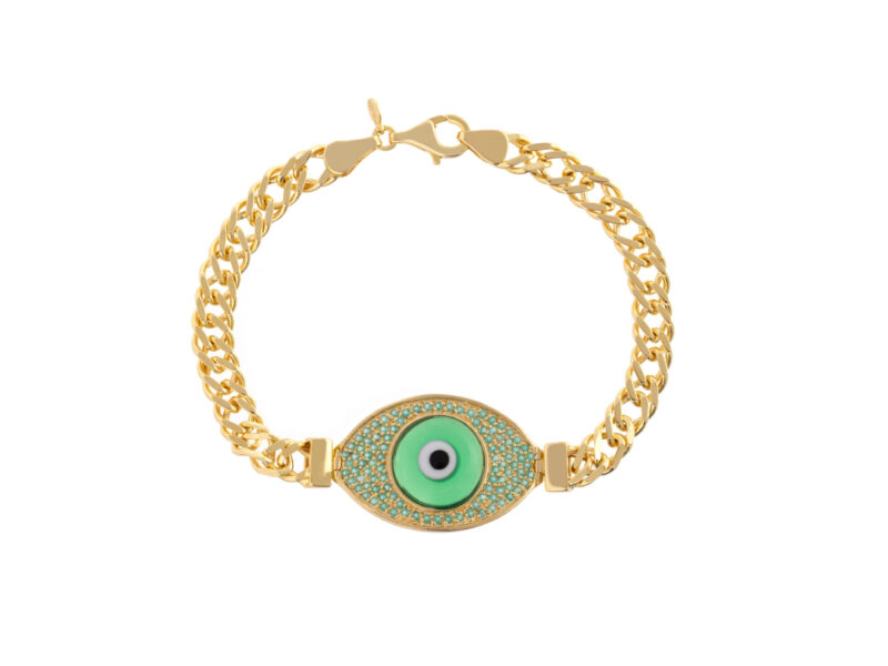 Pulseira Hórus Grumet Max verde