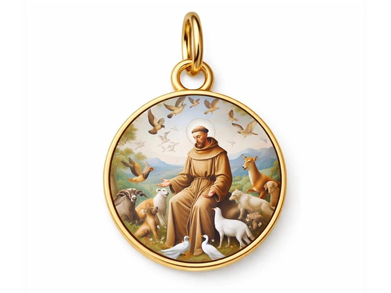 Pingente São Francisco de Assis