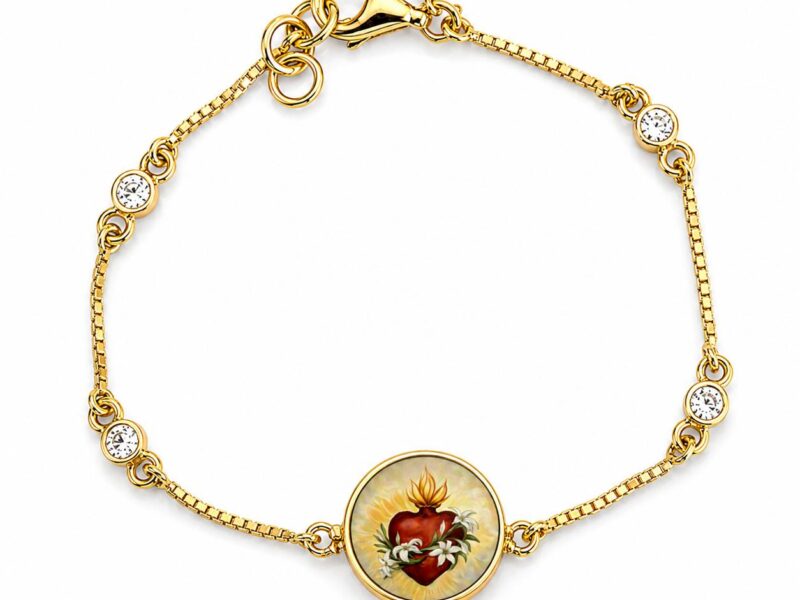 Pulseira Coração Sagrado