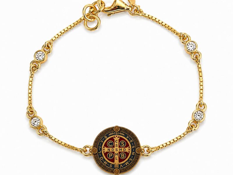 Pulseira Medalha São Bento