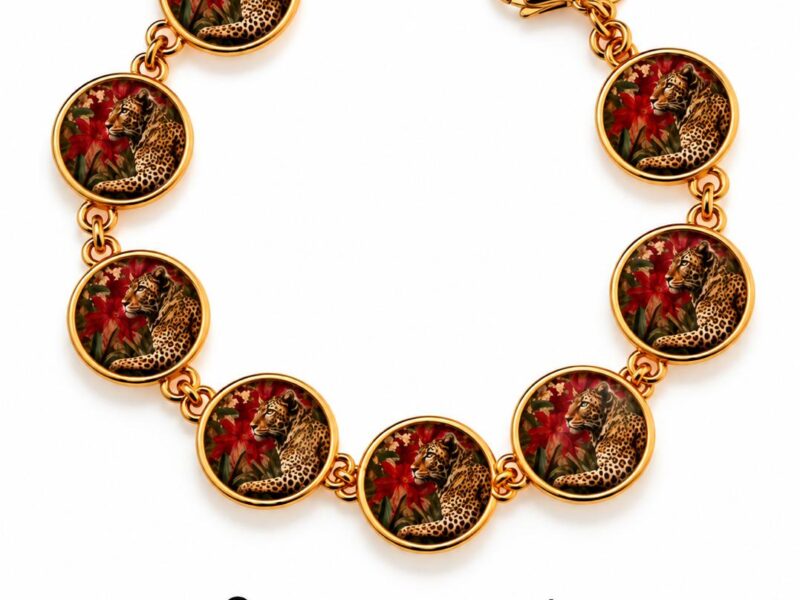 Pulseira Onça - Linha Animais