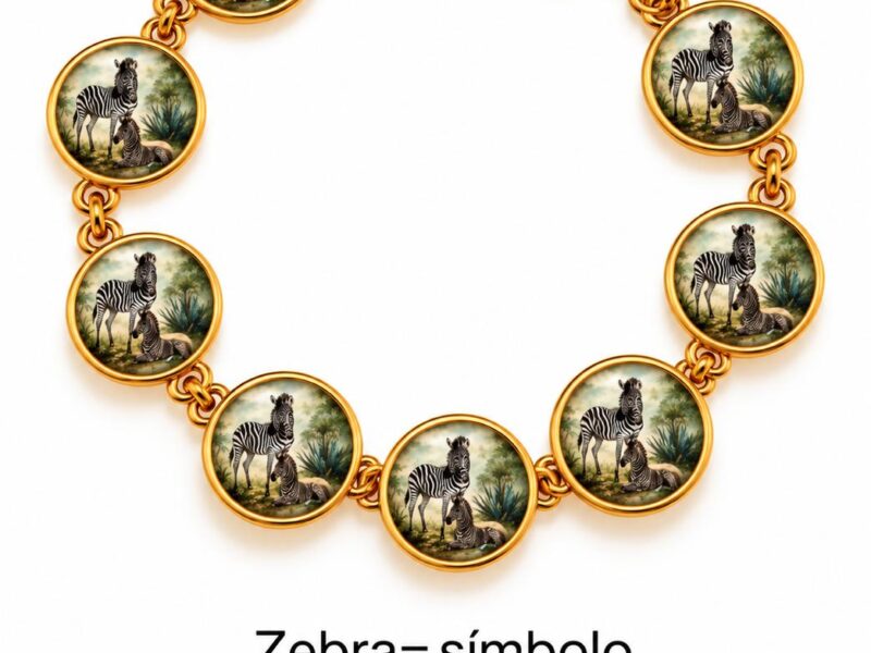 Pulseira Zebra - Linha Animais